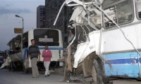 مقتل 30 شخصاً في تصادم 3 حافلات بمصر