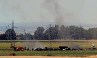 أربعة قتلى في تحطم طائرة عسكرية في إسبانيا 