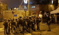 تجدد المواجهات بالقرب من باب الاسباط في القدس