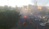 40 قتيلا وجريحا بانفجار سيارة مفخخة في اليمن