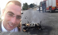 مصرع شاب في حادث طرق قرب بحادث طرق قرب نير الياهو