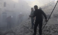 مقاتلو معارضة يقصفون مدينة حلب ومقتل خمسة على الأقل