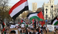 20 مدينة إسبانية تتظاهر للمطالبة بوقف الحرب الإسرائيلية على غزة