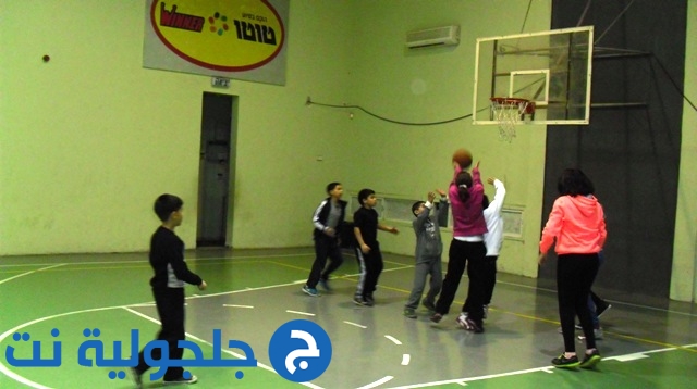افتتاح دورة لكرة السلة في قسم الرياضة التابع للمجلس المحلي جلجولية