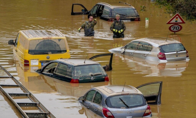 حصيلة الفيضانات ترتفع لـ156 قتيلا بألمانيا و183 بأوروبا بالإجمال