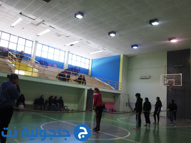 قسم الرياضة ينظم يومي رياضة لمدرسة الرازي في جلجولية 