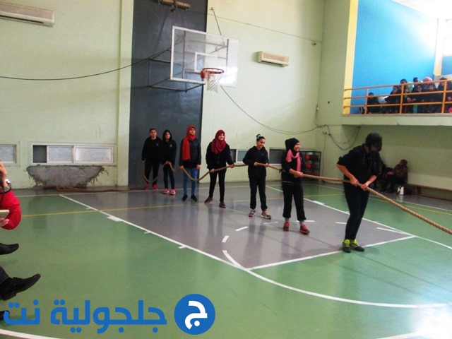 قسم الرياضة ينظم يومي رياضة لمدرسة الرازي في جلجولية 