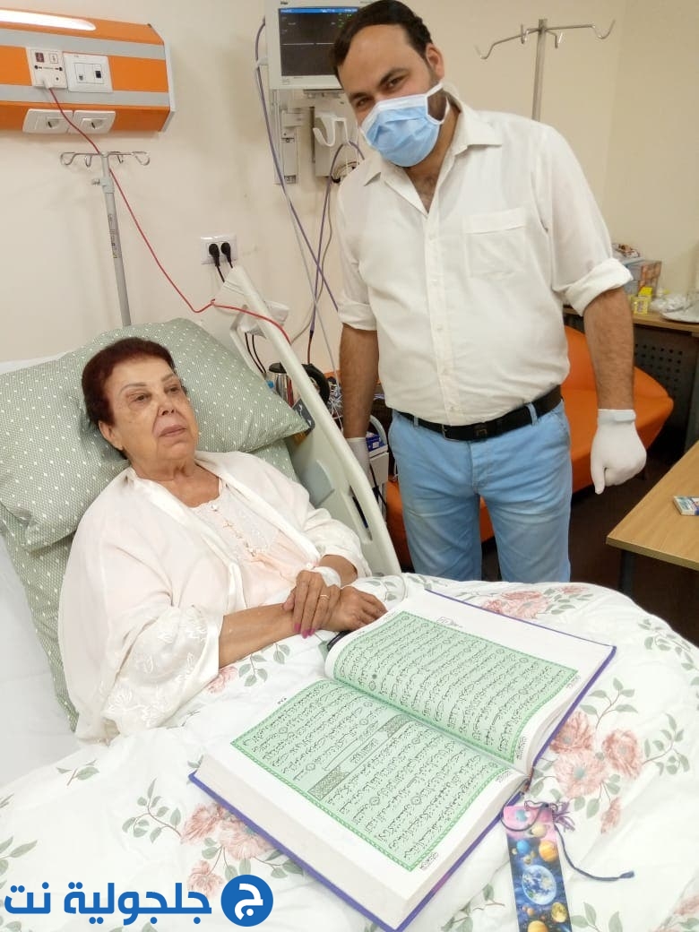 أول صورة لرجاء الجداوي من مستشفى العزل