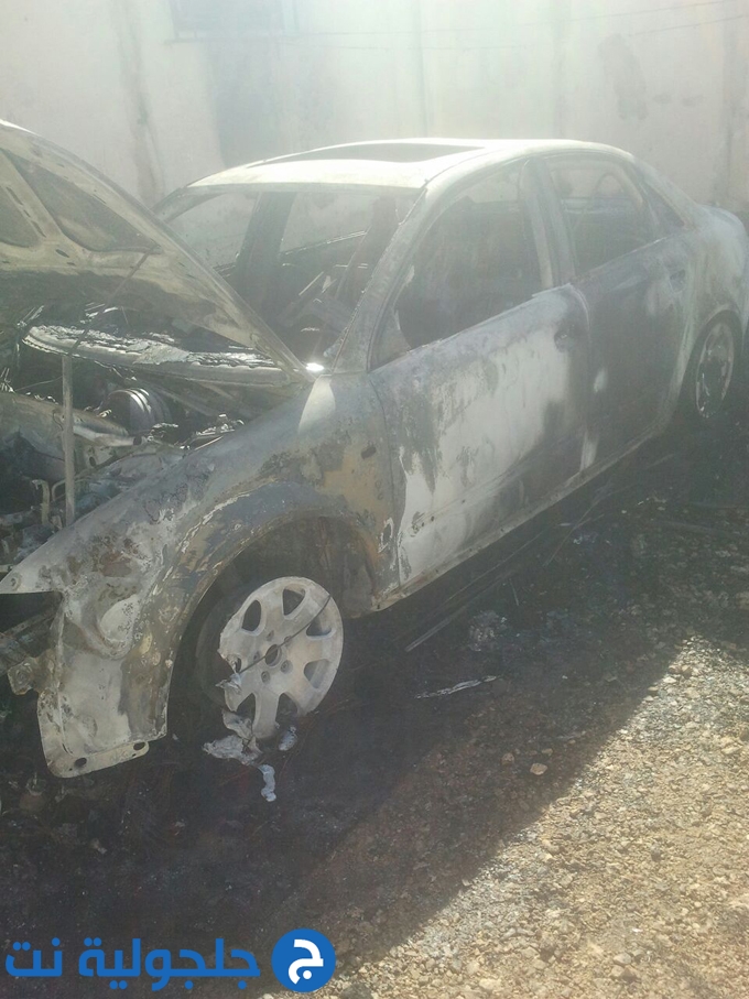 احراق سيارة في جلجولية‏