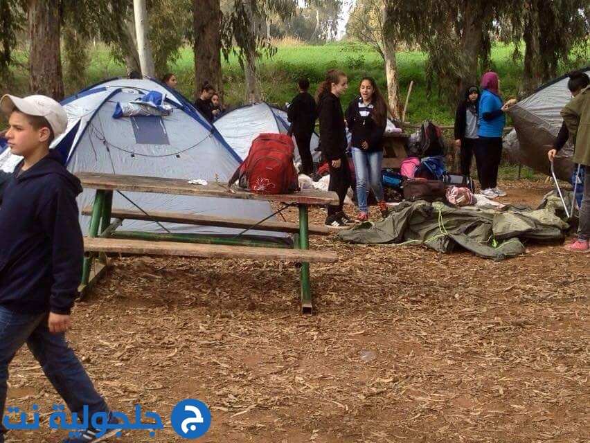 مخيم المبيت لطبقة الثوامن 2015 من مدرسة الرازي