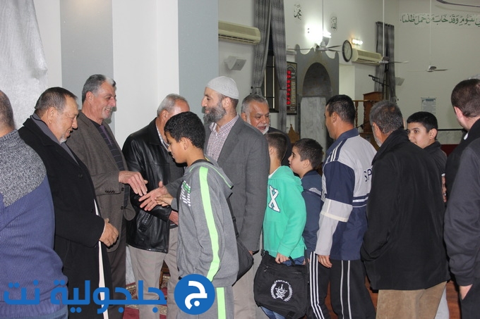 أمسية لتوديع معتمري جلجولية في مسجد البخاري