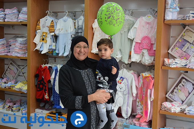 افتتاح محل KIDS ISLAND لملابس الاطفال في جلجولية 