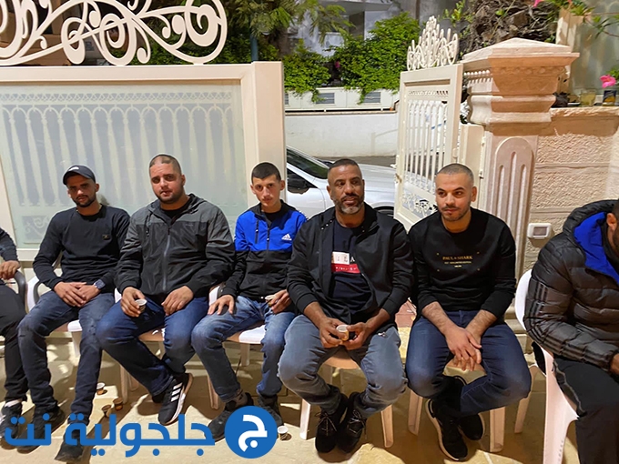 عقد راية الصلح بين عائلة صالح وشملة وابو سنينة في جلجولية 
